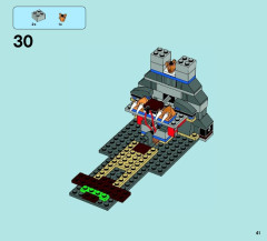 LEGO 70011 instructions page 41 – build guide