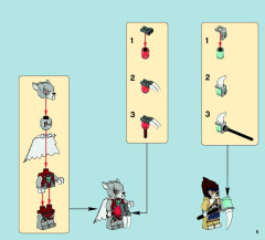 LEGO 70011 instructions page 5 – build guide