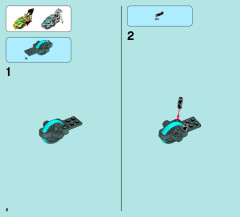 LEGO 70011 instructions page 6 – build guide