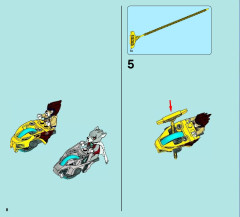 LEGO 70011 instructions page 8 – build guide
