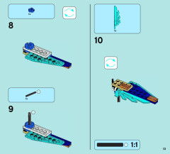 LEGO 70011 instructions page 13 – build guide