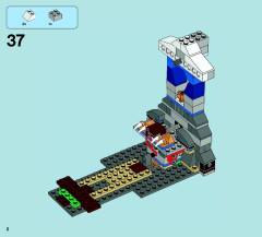 LEGO 70011 instructions page 2 – build guide