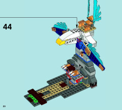 LEGO 70011 instructions page 20 – build guide