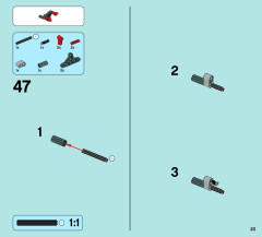 LEGO 70011 instructions page 23 – build guide