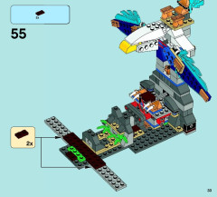 LEGO 70011 instructions page 33 – build guide