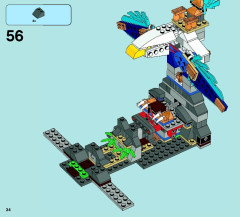 LEGO 70011 instructions page 34 – build guide