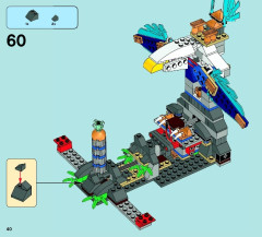 LEGO 70011 instructions page 40 – build guide