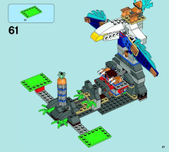 LEGO 70011 instructions page 41 – build guide