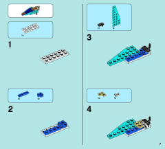 LEGO 70011 instructions page 7 – build guide