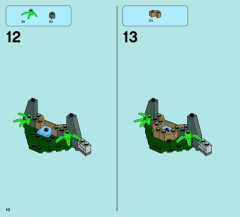 LEGO 70012 instructions page 10 – build guide