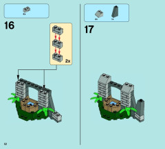 LEGO 70012 instructions page 12 – build guide