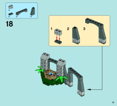 LEGO 70012 instructions page 13 – build guide
