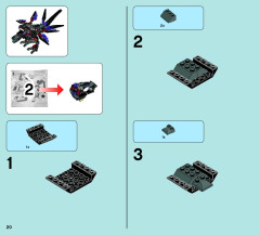 LEGO 70012 instructions page 20 – build guide