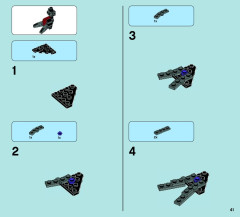 LEGO 70012 instructions page 41 – build guide