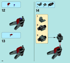 LEGO 70012 instructions page 44 – build guide