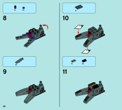 LEGO 70012 instructions page 48 – build guide
