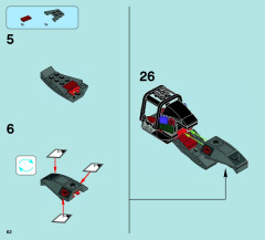 LEGO 70012 instructions page 62 – build guide