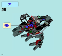 LEGO 70012 instructions page 64 – build guide