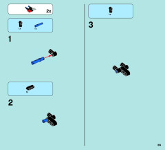 LEGO 70012 instructions page 65 – build guide