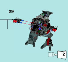 LEGO 70012 instructions page 67 – build guide