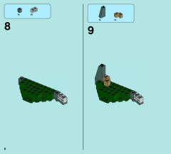 LEGO 70012 instructions page 8 – build guide