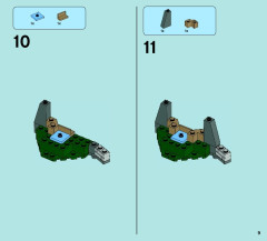 LEGO 70012 instructions page 9 – build guide