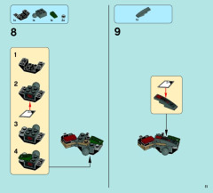 LEGO 70012 instructions page 11 – build guide