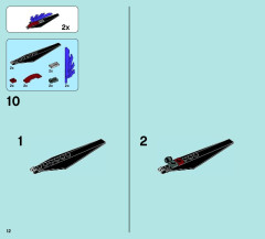 LEGO 70012 instructions page 12 – build guide