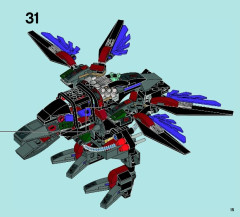 LEGO 70012 instructions page 15 – build guide