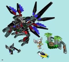 LEGO 70012 instructions page 28 – build guide