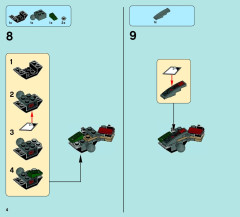 LEGO 70012 instructions page 4 – build guide