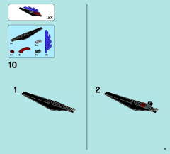 LEGO 70012 instructions page 5 – build guide
