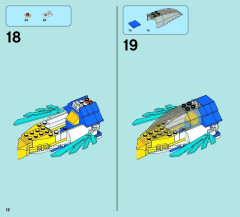 LEGO 70013 instructions page 12 – build guide