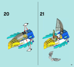 LEGO 70013 instructions page 13 – build guide