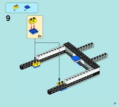 LEGO 70013 instructions page 21 – build guide