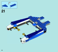 LEGO 70013 instructions page 34 – build guide