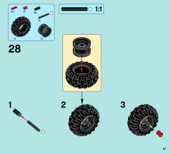 LEGO 70013 instructions page 41 – build guide