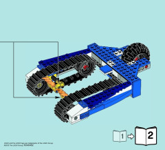 LEGO 70013 instructions page 44 – build guide