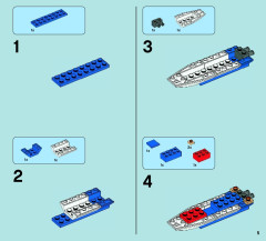 LEGO 70013 instructions page 5 – build guide