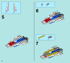LEGO 70013 instructions page 6 – build guide