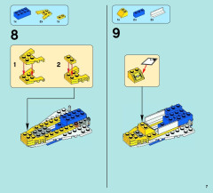 LEGO 70013 instructions page 7 – build guide