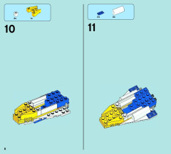 LEGO 70013 instructions page 8 – build guide