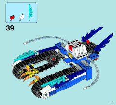 LEGO 70013 instructions page 11 – build guide