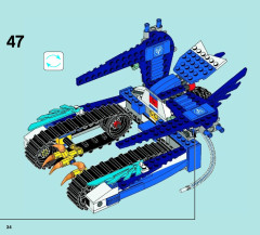 LEGO 70013 instructions page 34 – build guide