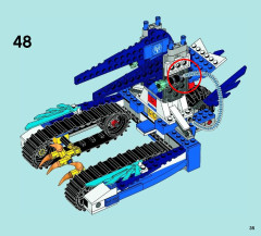 LEGO 70013 instructions page 35 – build guide
