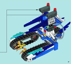 LEGO 70013 instructions page 37 – build guide