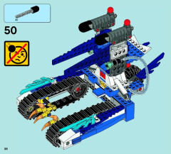 LEGO 70013 instructions page 38 – build guide
