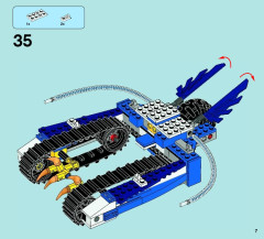 LEGO 70013 instructions page 7 – build guide