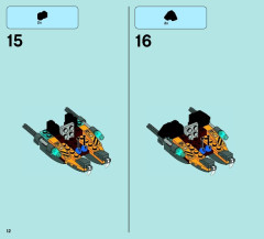 LEGO 70014 instructions page 12 – build guide