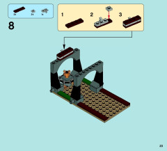 LEGO 70014 instructions page 23 – build guide